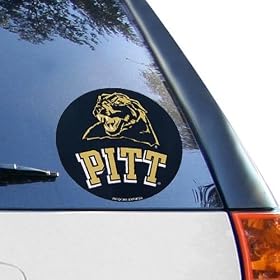 Pittsburgh Panthers Round Window Decal