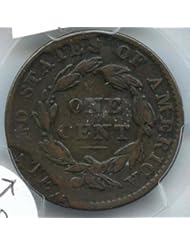 From Amazon.com. Click for details:
 Coins: 1831 Coronet Double-Struck 90% Off-Center Reverse Cud Cent F12 PCGS Coins: 1831 Coronet Double-Struck 90% Off-Center Reverse Cud Cent F12 PCGS
