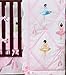 Sweet Jojo Designs 9-Piece Ballet Dancer Ballerina Pink and white Baby Girl Bedding Crib Set