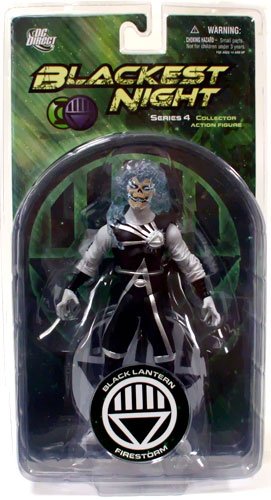  Blackest Night Series 4: Black Lantern Firestorm Action Figure