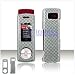 CARBON FIBER DESIGN SNAP-ON COVER HARD CASE PHONE PROTECTOR for SAMSUNG JUKE SCH-U470