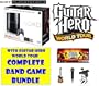 SONY PlayStation 3 80GB Gaming Console & BluRay Disc Player with Guitar Hero World Tour Complete Game & Band Bundle - Includes Game + Wired Microphone + Wireless Guitar Controller with Strap + Wirless Drum Kit with Pedal & Drum Sticks