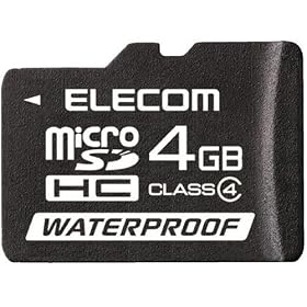 ELECOM �h���d�l microSD�������[�J�[�h/4GB MF-MRSDH04GC4W