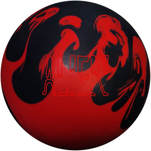 Elite Red Alien Bowling Ball