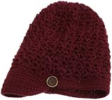 Threads Women's Small Knit Crocheted Visor