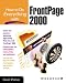 Book How to Do Everything with FrontPage 2000