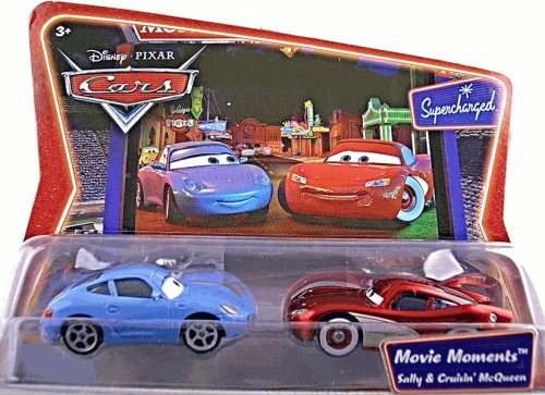 Childrens Toyshop  Toys : Cars Movie Moments - Sally & Cruisin McQueen