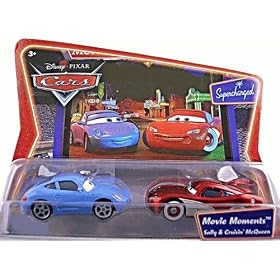Cars Movie Moments - Sally & Cruisin McQueen