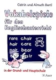 Vokabelspiele für den Englischunterricht in der Grund- und Hauptschule
