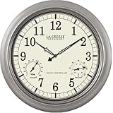 La Crosse Technology WT-3181PL 18 Atomic Outdoor Clock