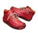 Eject trendige, seltene Halbschuhe, Stiefel, Damen, Newject red, Leder, Gr 40