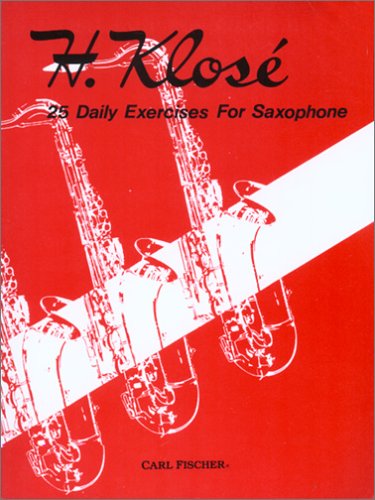 Books: 25 Daily Exercises for Saxophone