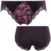 (トリンプ)Triumph 天使のブラ 極上の谷間394 ハイキニショーツ 74-5843 Z9 Z9(グレー) M