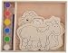 Generic Land Animal Painting Set - 5 Pieces RS.299.00