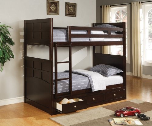 Jasper Collection Twin over Cappuccino Finish