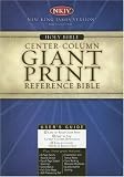 Giant Print Center-Column Reference Bible