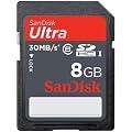 SanDisk Ultra - Tarjeta de memoria SDHC de 8 GB