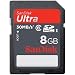 SanDisk SDHC Ultra Scheda di memoria 8GB, 15MB/s (Confezione originale)