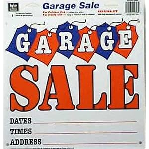 Click to read our review of Garage Sale Signs: Hy-Ko Prod Co 13X13 Garage Sale Sign (Pack Of 5) 22608 Signs