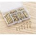 Grizzly H0569 Brass Wood Screw Assortment 100 pc.