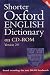 Software : Shorter Oxford English Dictionary 2.0