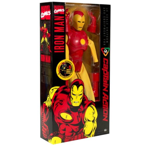 Round 2 Captain Action: Iron Man Costume Set