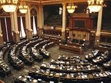 The Iowa House of Representatives Chamber in the State Capitol
Photographic Poster Print, 30x40