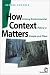 Book How Context Matters: Linking Environmental Policy to People and Place
