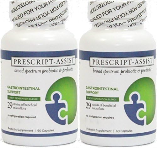 Prescript-assist Broad Spectrum Probiotic Prebiotic Complex 60 Capsules (120 caps)