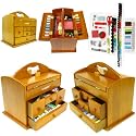 Singer Wooden Sewing Caddy w/ 250 Accessories