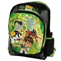 Ben 10 Full Backpack with Water Bottle