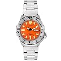 Seiko Men's "Orange Monster" Automatic Dive Watch #SKX781