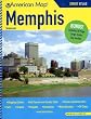Memphis, Tennessee Street Atlas (American Map)