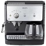 Kitchen & Housewares : Krups XP2000 Expert Combination Pump Coffee Maker Black & Steel