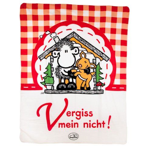 Sheepworld 41952 Fleecedecke \"Vergiss mein nicht!\" Preisvergleich