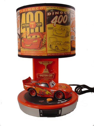 Kng 028678 Mcqueen Alarm Clock Lamp
