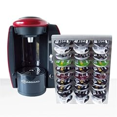 TASSIMO Suchard Kakao T-Disc + dem neuen Edelstahl T-Disc St�nder von James Premium