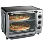 Hamilton Beach 31199R Countertop 1.1-Cubic-Foot Convection Oven with Rotisserie
