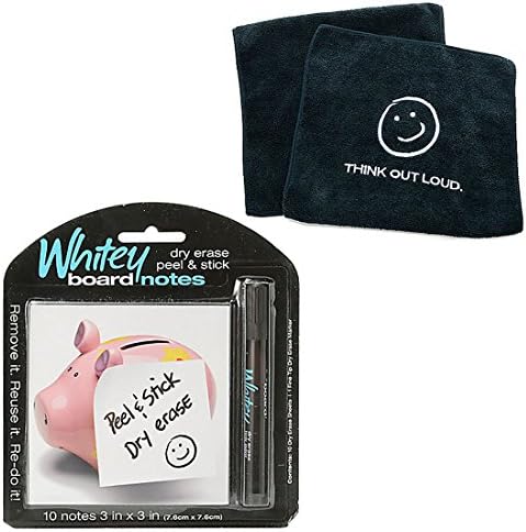 WriteyBoard 21-Piece Assorted Stick On Dry Erase Whiteboard Home & Office Organization Kit