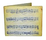 (3x4) Music Sheet Tyvek Mighty Wallet