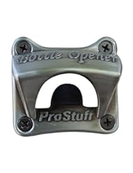 From Amazon.com. Click for details:
 Kitchen: Bottle Opener Wall Mount, Brushed Antique Nickel with Free Four (4) Mounting Screws Much Stronger Mount Than Typical 2 Screw Design - Professional Stuff Kitchen: Bottle Opener Wall Mount, Brushed Antique Nickel with Free Four (4) Mounting Screws Much Stronger Mount Than Typical 2 Screw Design - Professional Stuff