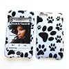 Apple iPod Touch 2nd & 3rd Generation Snap On Protector Hard Case "Paw Prints" Design