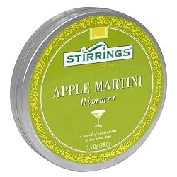 Stirrings Apple Martini Drink Rimmer, 3.5-Ounce Tin (Pack of 6)