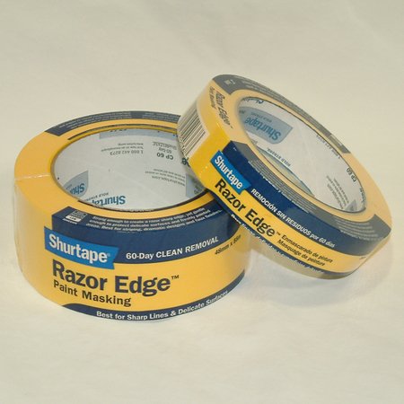 Shurtape CP-60 60-Day Razor Edge Painters Tape: 2 in. x 60 yds. (Gold)