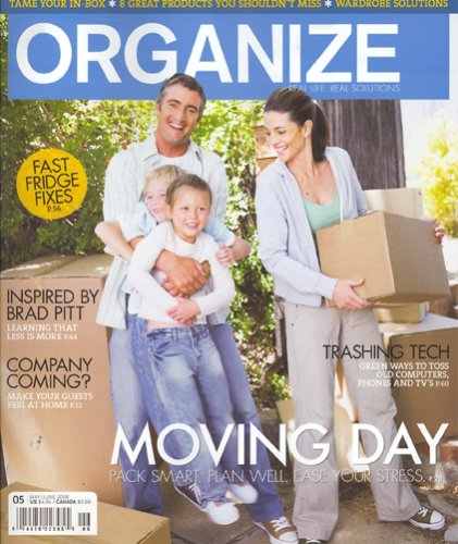 Organize, May/June 2008 Issue
