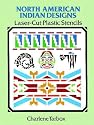 North American Indian Designs Laser-Cut Plastic Stencils