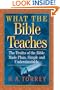 What the Bible Teaches