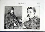 1874 Capt Mark Sever Bell V.C. & Abbess Of Serpuchov