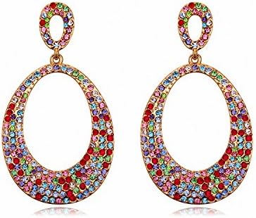 JEWISTIC Fabulous Pierced Earrings, Rose Gold Plated With CRYSTALLIZED - Swarovski Elements Beautiful Fashion Accessories for Women 7E70137