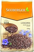 Seeberger Leinsamen, 9er Pack (9x 500 g Packung)